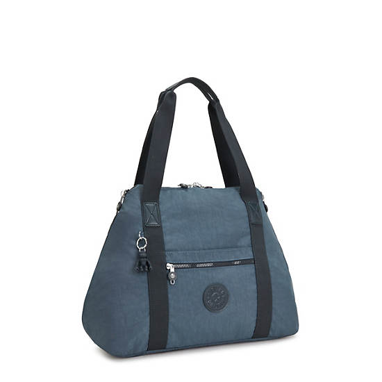 Sacs Fourre Tout Kipling Art Medium Iconic Bleu Marine Grise | FR 1448YX